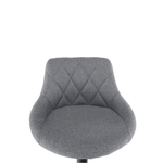 Casa si Gradina - Mobilier - Scaune si fotolii - Scaune - Scaun bar, material textil gri/negru, TERKAN - Infinity.ro