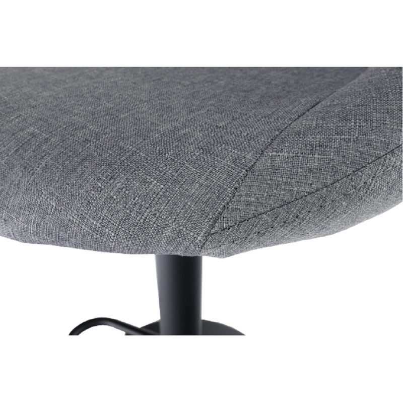 Casa si Gradina - Mobilier - Scaune si fotolii - Scaune - Scaun bar, material textil gri/negru, TERKAN - Infinity.ro