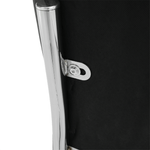 Casa si Gradina - Mobilier - Scaune si fotolii - Scaune - Scaun bucatarie, material textil gri deschis/piele ecologica gri/crom, SALOMA NEW - Infinity.ro