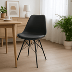 Casa si Gradina - Mobilier - Scaune si fotolii - Scaune - Scaun, negru, TAMORA - Infinity.ro