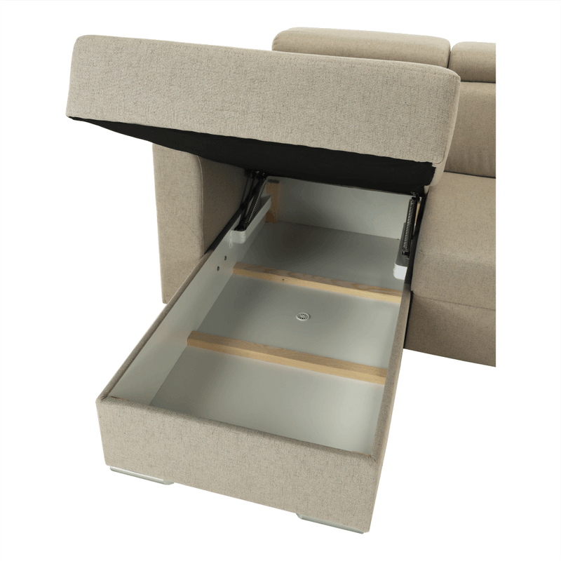 Casa si Gradina - Mobilier - Canapele si coltare - Coltare - Coltar de lux, bej/caramiziu, dreapta, MARIETA U - Infinity.ro