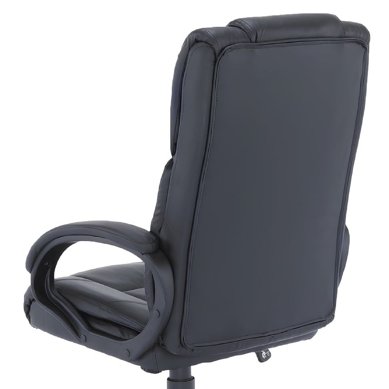 Casa si Gradina - Mobilier - Scaune si fotolii - Scaune - Fotoliu de birou, piele eco neagra, SIEMO NEW - Infinity.ro