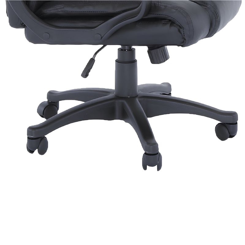 Casa si Gradina - Mobilier - Scaune si fotolii - Scaune - Fotoliu de birou, piele eco neagra, SIEMO NEW - Infinity.ro