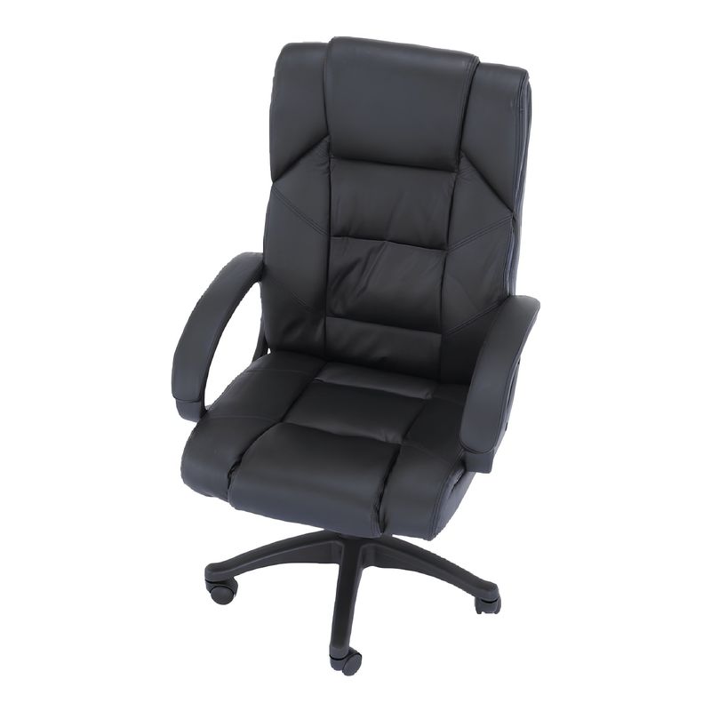 Casa si Gradina - Mobilier - Scaune si fotolii - Scaune - Fotoliu de birou, piele eco neagra, SIEMO NEW - Infinity.ro