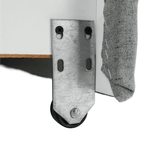 Casa si Gradina - Mobilier - Canapele si coltare - Coltare - Coltar in forma de U, piele ecologica, gri, drept, BITER U - Infinity.ro