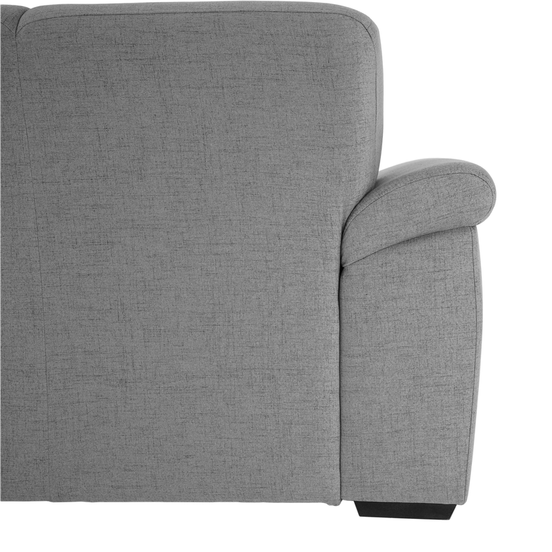 Casa si Gradina - Mobilier - Canapele si coltare - Coltare - Coltar in forma de U, piele ecologica, gri, drept, BITER U - Infinity.ro