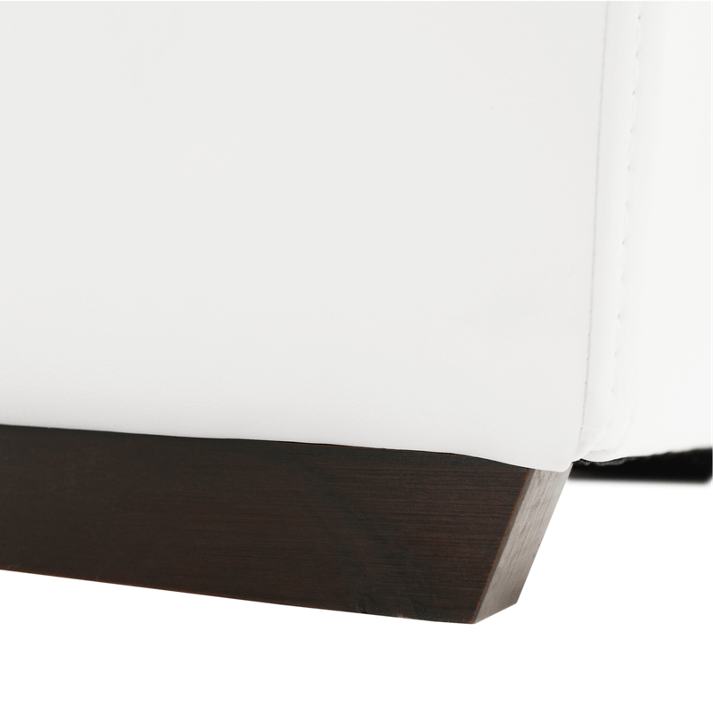 Casa si Gradina - Mobilier - Canapele si coltare - Coltare - Coltar in forma de U, piele eco alb, stanga, BITER U - Infinity.ro