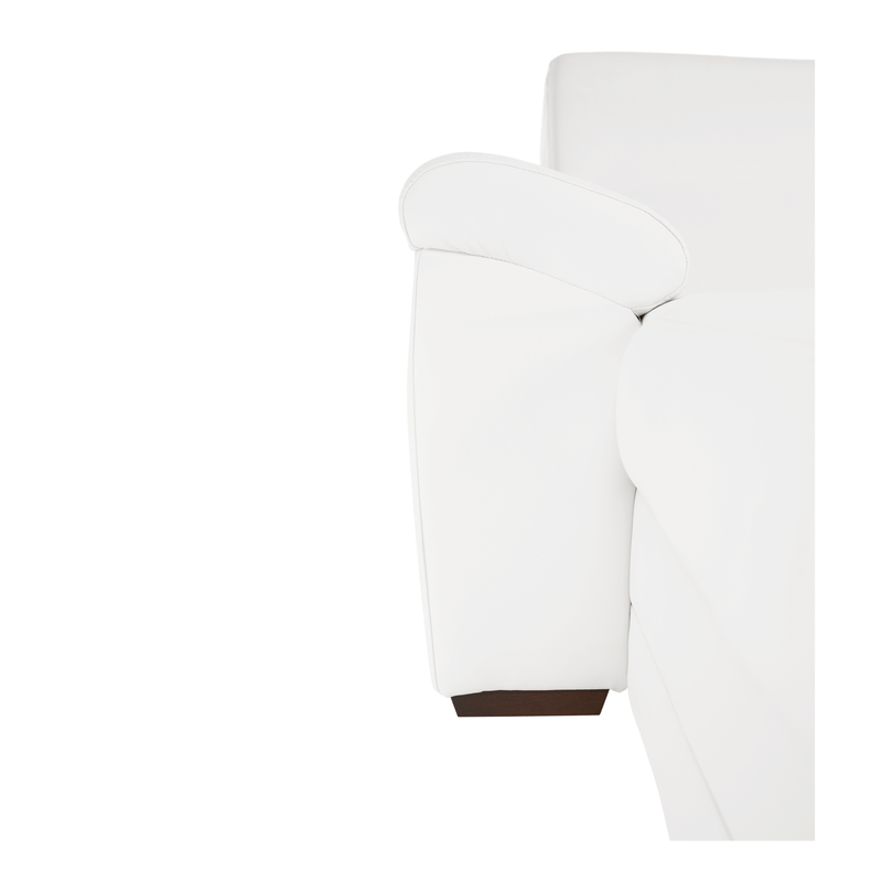 Casa si Gradina - Mobilier - Canapele si coltare - Coltare - Coltar in forma de U, piele eco alb, stanga, BITER U - Infinity.ro