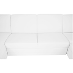 Casa si Gradina - Mobilier - Canapele si coltare - Coltare - Coltar in forma de U, piele eco alb, stanga, BITER U - Infinity.ro