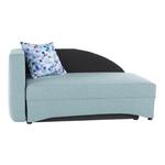 Casa si Gradina - Mobilier - Scaune si fotolii - Fotolii - Fotoliu extensibil, menta/gri, stanga, BELLA - Infinity.ro