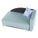 Casa si Gradina - Mobilier - Scaune si fotolii - Fotolii - Fotoliu extensibil, menta/gri, dreapta, BELLA - Infinity.ro