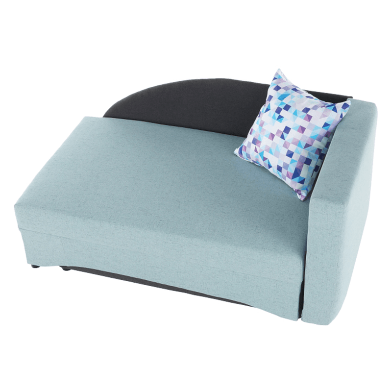 Casa si Gradina - Mobilier - Scaune si fotolii - Fotolii - Fotoliu extensibil, menta/gri, dreapta, BELLA - Infinity.ro