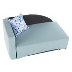 Casa si Gradina - Mobilier - Scaune si fotolii - Fotolii - Fotoliu extensibil, menta/gri, stanga, BELLA - Infinity.ro