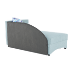 Casa si Gradina - Mobilier - Scaune si fotolii - Fotolii - Fotoliu extensibil, menta/gri, dreapta, BELLA - Infinity.ro