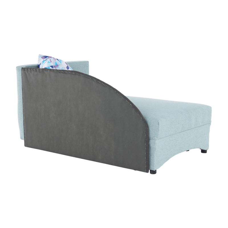 Casa si Gradina - Mobilier - Scaune si fotolii - Fotolii - Fotoliu extensibil, menta/gri, dreapta, BELLA - Infinity.ro