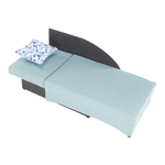 Casa si Gradina - Mobilier - Scaune si fotolii - Fotolii - Fotoliu extensibil, menta/gri, stanga, BELLA - Infinity.ro