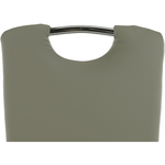 Casa si Gradina - Mobilier - Scaune si fotolii - Scaune - Scaun dining, piele ecologica gri/crom, ERVINA - Infinity.ro