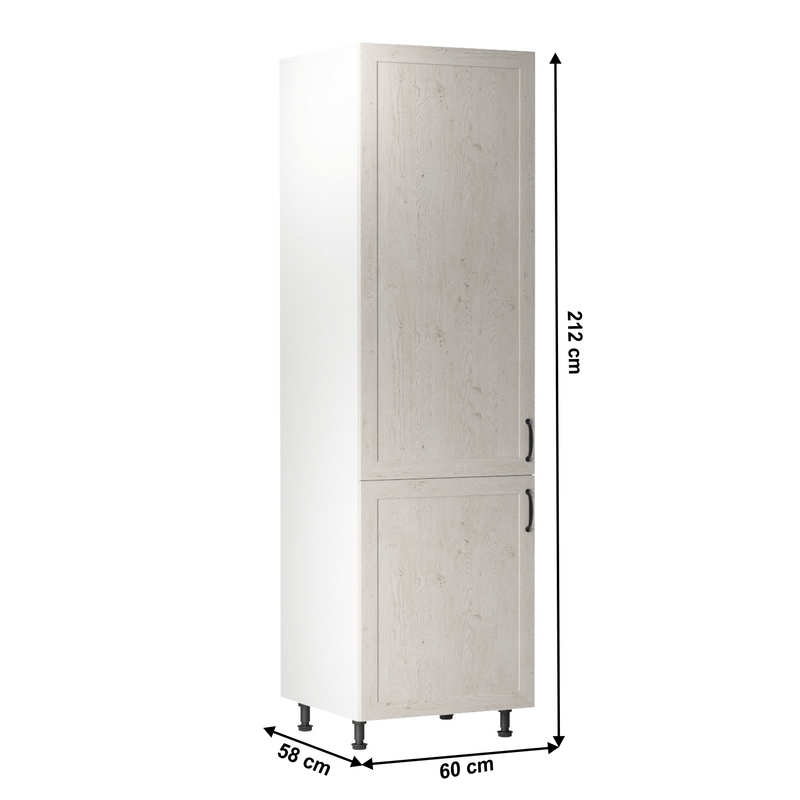 Casa si Gradina - Mobilier - Dulapuri si sifoniere - Dulapuri - Dulap inalt, alb/pin nordic, stanga, ROYAL D60R - Infinity.ro