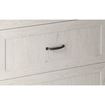 Casa si Gradina - Mobilier - Dulapuri si sifoniere - Dulapuri - Dulap superior,  cu sticla, alb/pin nordic, model stanga, ROYAL G30S - Infinity.ro