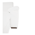 Casa si Gradina - Mobilier - Canapele si coltare - Coltare - Coltar in forma de U, piele ecologica, alb, model dreapta, BITER U - Infinity.ro