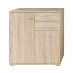 Casa si Gradina - Mobilier - Comode si corpuri - Comode - Comoda 2-2T2S, stejar sonoma, TAMPA - Infinity.ro