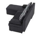 Casa si Gradina - Mobilier - Canapele si coltare - Coltare - Coltar cu colt, gri inchis mix, POLARIS NEW - Infinity.ro