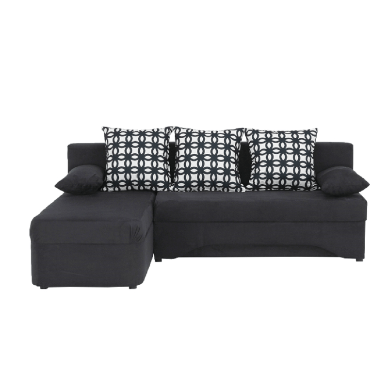 Casa si Gradina - Mobilier - Canapele si coltare - Coltare - Coltar cu colt, gri inchis mix, POLARIS NEW - Infinity.ro