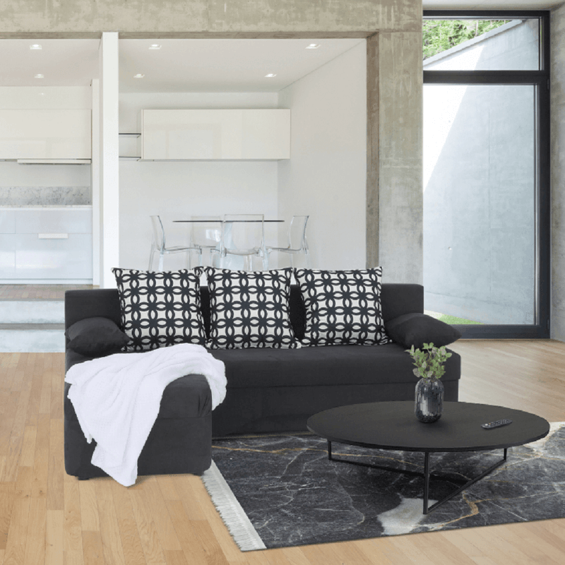 Casa si Gradina - Mobilier - Canapele si coltare - Coltare - Coltar cu colt, gri inchis mix, POLARIS NEW - Infinity.ro