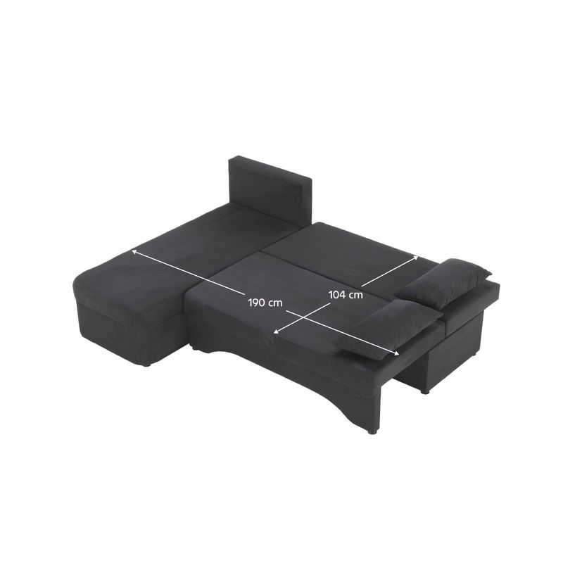 Casa si Gradina - Mobilier - Canapele si coltare - Coltare - Coltar cu colt, gri inchis mix, POLARIS NEW - Infinity.ro