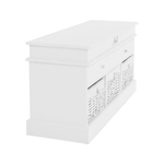 Casa si Gradina - Mobilier - Organizare si depozitare - Bancute - Banca cu spatiu de depozitare, alb, BLANCO SY1232 - Infinity.ro