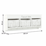 Casa si Gradina - Mobilier - Organizare si depozitare - Cuiere - Cuier, alb, BLANCO - Infinity.ro