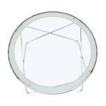 Casa si Gradina - Mobilier - Mese si birouri - Masute de cafea - Masuta de cafea, crom/sticla transparenta, LEONEL - Infinity.ro