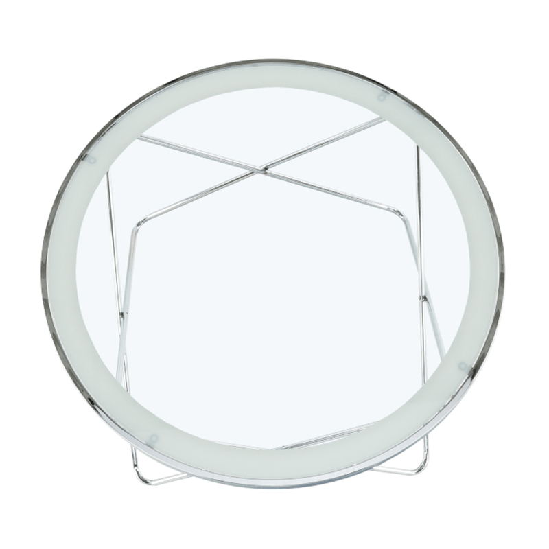 Casa si Gradina - Mobilier - Mese si birouri - Masute de cafea - Masuta de cafea, crom/sticla transparenta, LEONEL - Infinity.ro