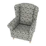 Casa si Gradina - Mobilier - Scaune si fotolii - Fotolii - Fotoliu, material textil in stilul patchwork N1, CHARLOT - Infinity.ro