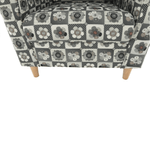 Casa si Gradina - Mobilier - Scaune si fotolii - Fotolii - Fotoliu, material textil in stilul patchwork N1, CHARLOT - Infinity.ro
