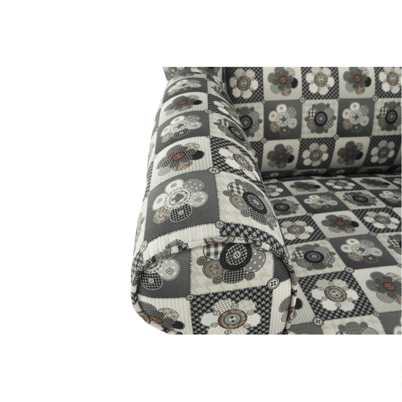 Casa si Gradina - Mobilier - Scaune si fotolii - Fotolii - Fotoliu, material textil in stilul patchwork N1, CHARLOT - Infinity.ro