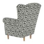 Casa si Gradina - Mobilier - Scaune si fotolii - Fotolii - Fotoliu, material textil in stilul patchwork N1, CHARLOT - Infinity.ro