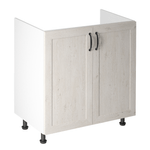 Casa si Gradina - Mobilier - Dulapuri si sifoniere - Dulapuri - Dulap inferior pentru chiuveta, alb/pin nordic, ROYAL D80Z - Infinity.ro