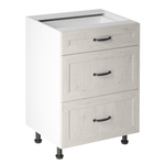 Casa si Gradina - Mobilier - Dulapuri si sifoniere - Dulapuri - Dulap cu sertare inferior, alb/pin nordic, ROYAL D60S3 - Infinity.ro