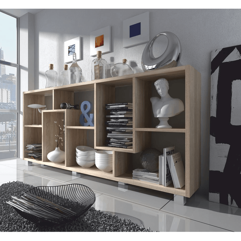 Casa si Gradina - Mobilier - Biblioteci si rafturi - Etajere - Etajera, stejar sonoma, ADEN - Infinity.ro