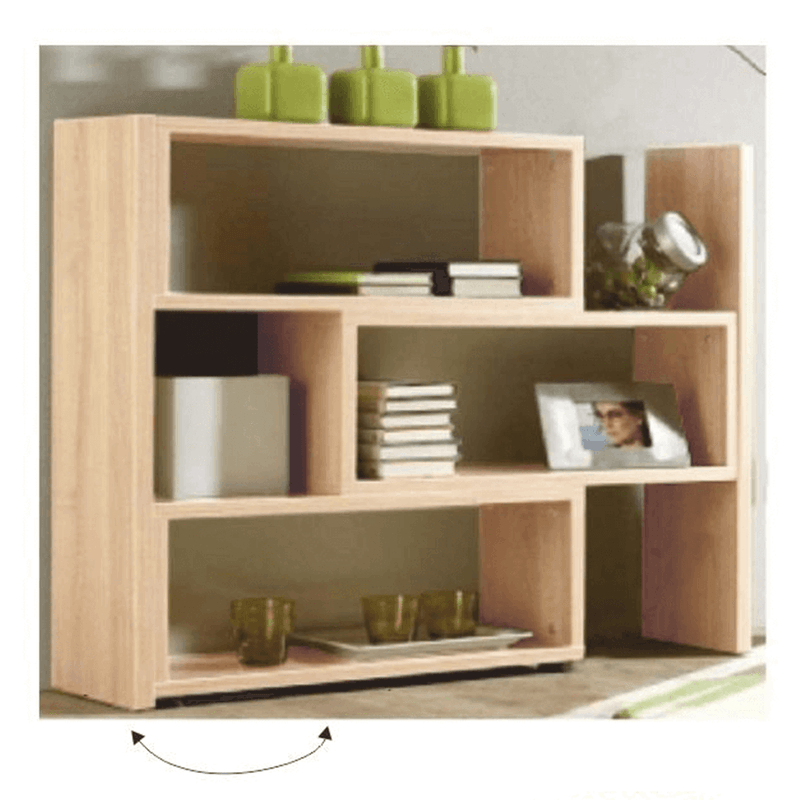 Casa si Gradina - Mobilier - Biblioteci si rafturi - Etajere - Etajera, stejar sonoma, KLOE III - Infinity.ro