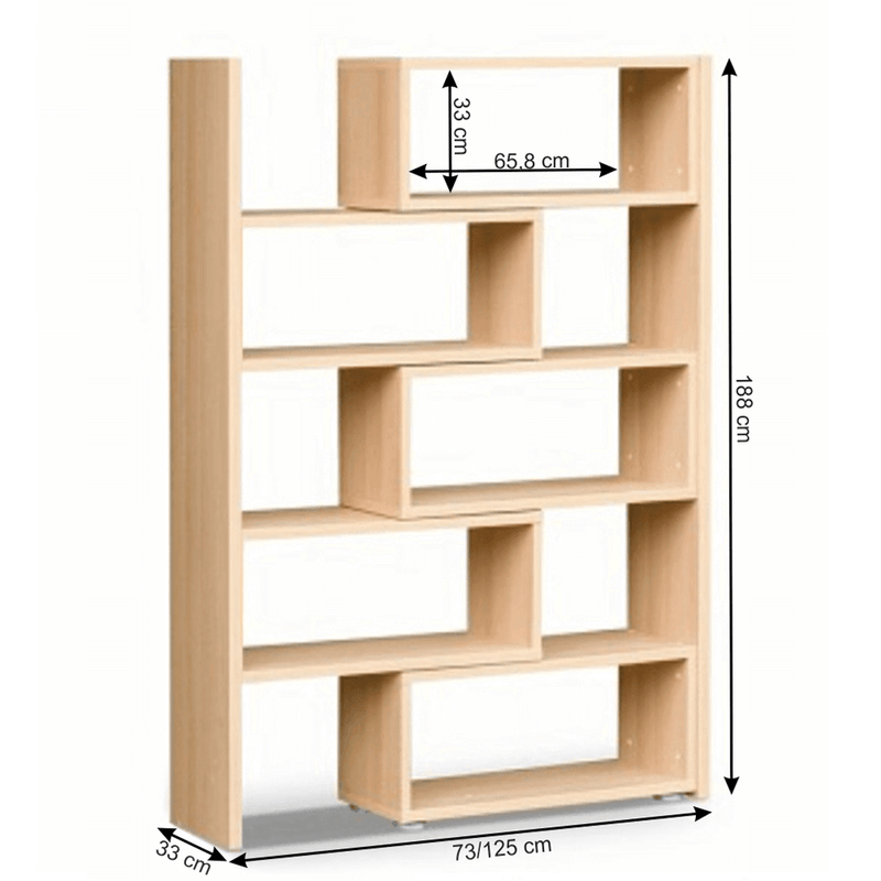 Casa si Gradina - Mobilier - Biblioteci si rafturi - Etajere - Etajera, stejar sonoma, KLOE I - Infinity.ro