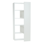 Casa si Gradina - Mobilier - Biblioteci si rafturi - Etajere - Etajera, alb, KLOE I - Infinity.ro