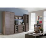 Casa si Gradina - Mobilier - Biblioteci si rafturi - Rafturi - Polita suspendabila, stejar lefkas inchis, MONTANA W1 - Infinity.ro