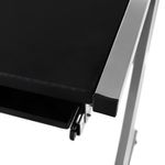 Casa si Gradina - Mobilier - Mese si birouri - Birouri - Masa PC, neagra+argintie, JOFRY - Infinity.ro