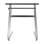 Casa si Gradina - Mobilier - Mese si birouri - Birouri - Masa PC, neagra+argintie, JOFRY - Infinity.ro