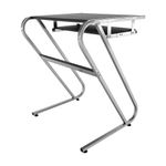 Casa si Gradina - Mobilier - Mese si birouri - Birouri - Masa PC, neagra+argintie, JOFRY - Infinity.ro