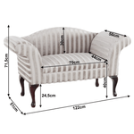 Casa si Gradina - Mobilier - Canapele si coltare - Canapele - Coltar, bej-gri, FABRICIO - Infinity.ro