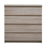 Casa si Gradina - Mobilier - Comode si corpuri - Comode - Comoda, 4-sertare, stejar sonoma, PANAMA typ 05 - Infinity.ro