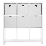 Casa si Gradina - Mobilier - Dulapuri si sifoniere - Dulapuri - Dulap biblioraft, alb, TOFI 5 NEW - Infinity.ro